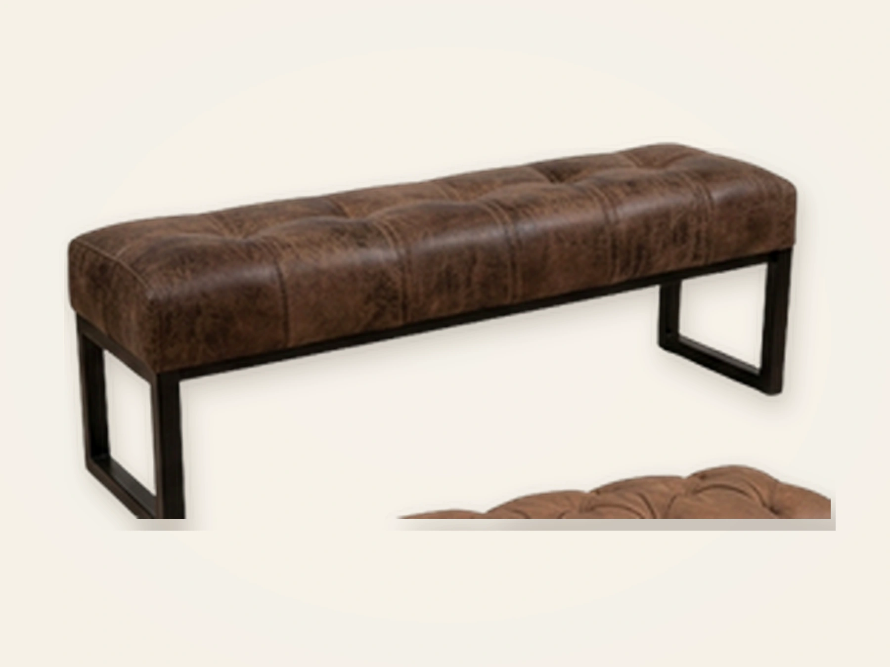 Banca Margaret — Complementos en cuero natural, hecho a mano por Munay Cueros Chile