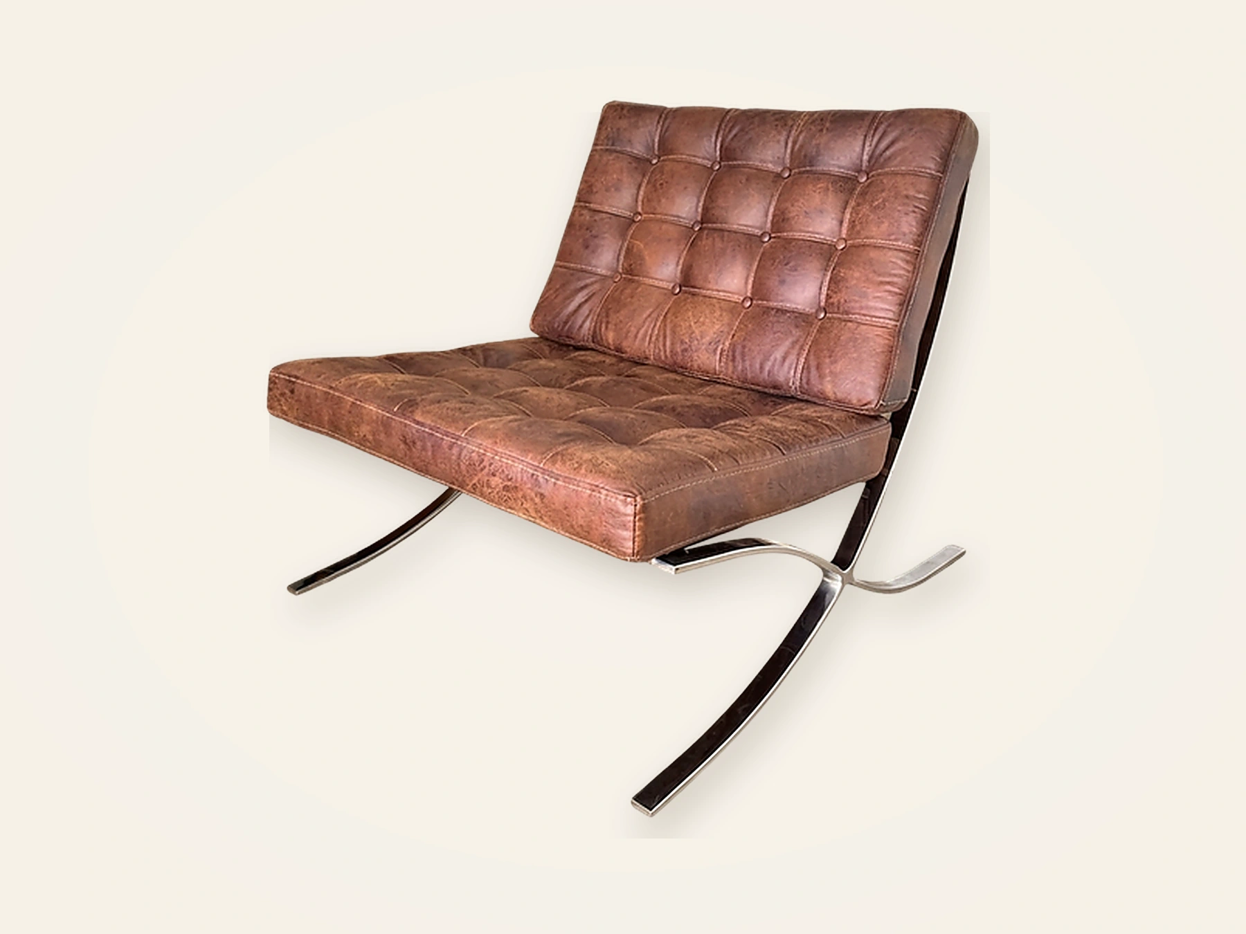 Barcelona — Sillones & Poltronas en cuero natural, hecho a mano por Munay Cueros Chile