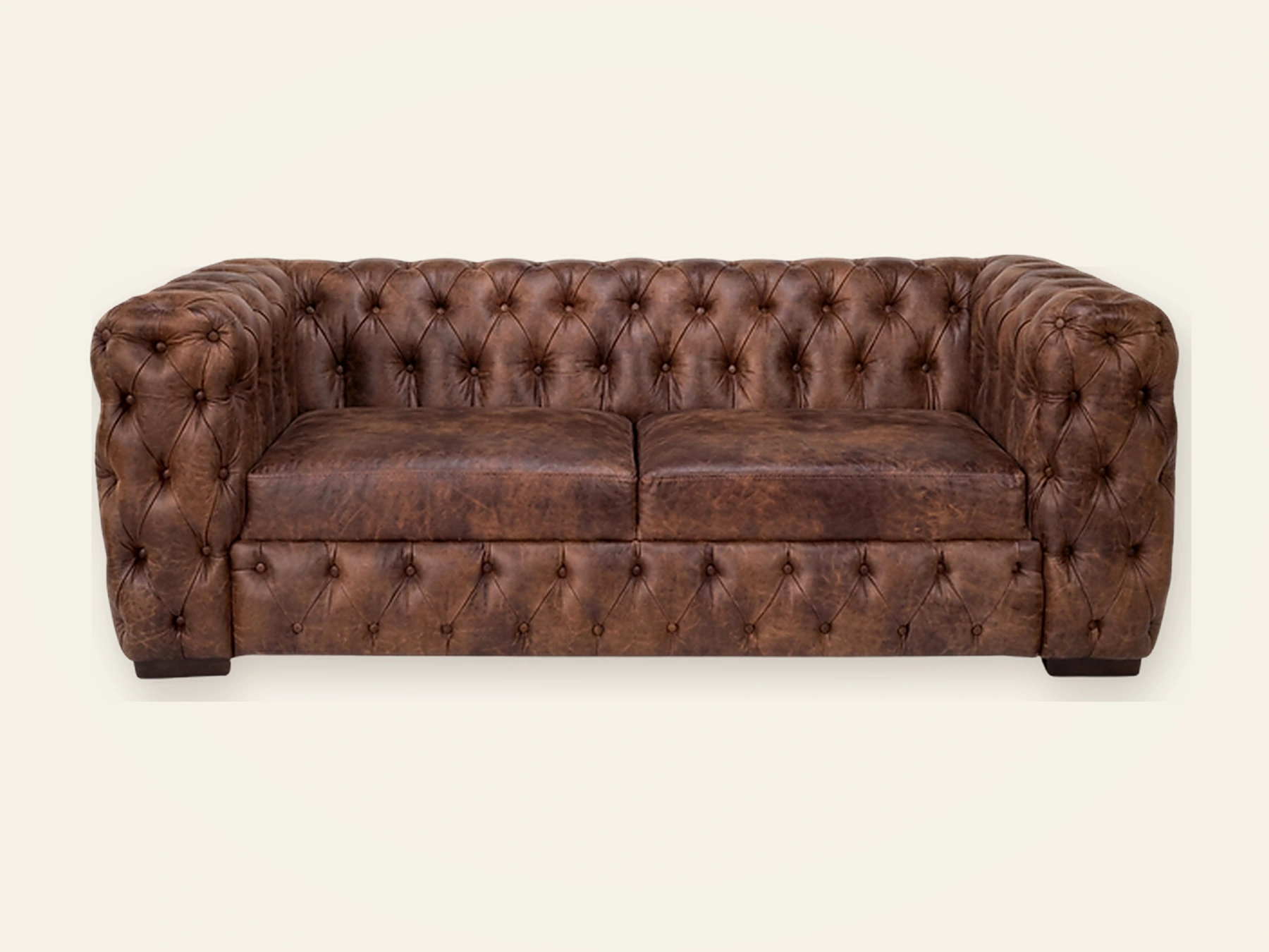 Chesterfield Moderno — Sofás & Chesterfield en cuero natural, hecho a mano por Munay Cueros Chile