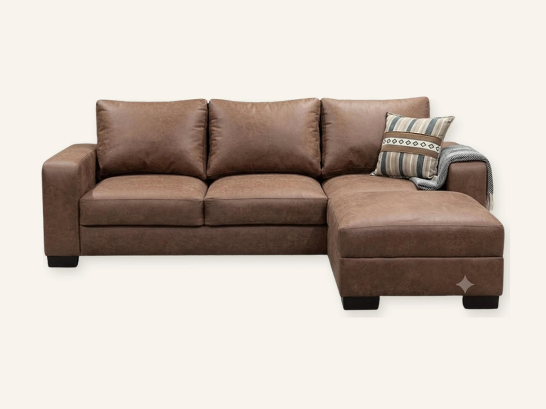 Gales con Apoya Pies — Sofás & Chesterfield en cuero natural, hecho a mano por Munay Cueros Chile