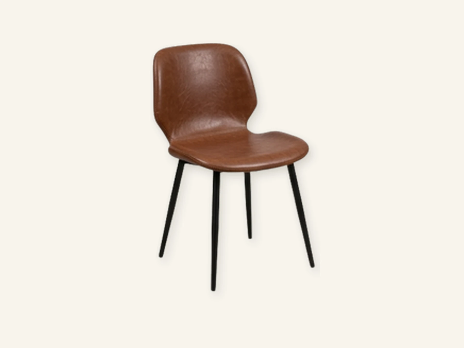 Taburete Margaret Royal — Complementos en cuero natural, hecho a mano por Munay Cueros Chile